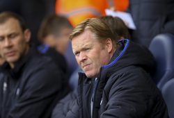 Everton manager Ronald Koeman