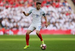 Adam Lallana of England - England v Lithuania, FIFA 2018 World Cup Qualifying Group F, Wembley Stadium, London - 26th March 2017.