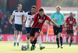 Bournemouth UK 22nd October 2016 Jack Wilshere of Bournemouth During the Premier League Match Between Bournemouth and Tottenham Hotspur at Vitality Stadium Bournemouth England On 22 October 2016