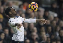 Danny Rose of Tottenham Hotspur during the Premier League match between Tottenham Hotspur and Chelsea played at White Hart Lane, London on 4th January 2017