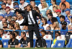 Chelsea manager Antonio Conte gestures on the touchline