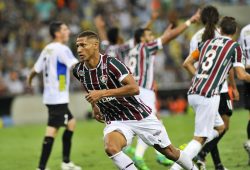 Fluminense x Liverpool RIO DE JANEIRO, RJ - 05.04.2017: FLUMINENSE X LIVERPOOL - Richarlison for Fluminense vs Liverpool-URU the South American Cup held at the Estadio Maracana in Rio de Janeiro, RJ. (Photo: Marcelo Cortes/Fotoarena) x1298409x PUBLICATIONxNOTxINxBRAxCHN MarceloxCortes

Fluminense X Liverpool Rio de Janeiro RJ 05 04 2017 Fluminense X Liverpool Richarlison for Fluminense vs Liverpool Uru The South American Cup Hero AT The Estadio Mara Cana in Rio de Janeiro RJ Photo Marcelo Cortes Fotoarena x1298409x PUBLICATIONxNOTxINxBRAxCHN MarceloxCortes