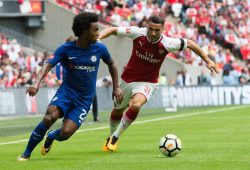 Willian of Chelsea and Sead Kolasinac of Arsenal during the The FA Community Shield match at Wembley Stadium, London. Picture date 6th August 2017. Picture credit should read: Charlie Forgham-Bailey/Sportimage PUBLICATIONxNOTxINxUK

Willian of Chelsea and Sead Kolasinac of Arsenal during The The FA community Shield Match AT Wembley Stage London Picture Date 6th August 2017 Picture Credit should Read Charlie Forgham Bailey Sportimage PUBLICATIONxNOTxINxUK