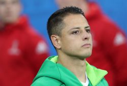 SOCHI, RUSSIA - JUNE 29, 2017: Mexico's Javier Hernandez seen ahead of the 2017 FIFA Confederations Cup semifinal football match against Germany at Fisht Stadium. Germany won the game 4-1. Artyom Korotayev/TASS 
All Over Press