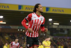 Virgil van Dijk of Southampton celebrates his goal, 0-1, during the Emirates FA Cup 3rd Round match between Norwich City and Southampton played at Carrow Road, Norwich, on 7th January 2017