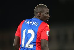 Mamadou Sakho of Crystal Palace   during the Premier League match between Crystal Palace and Tottenham Hotspur  played at Selhurst Park  Stadium , London on 26th April  2016