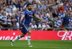 Diego Costa of Chelsea during Arsenal vs Chelsea, Emirates FA Cup Final Football at Wembley Stadium on 27th May 2017