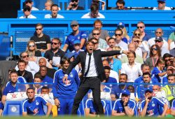 Manager of Chelsea, Antonio Conte - Chelsea v Everton, Premier League, Stamford Bridge, London - 27th August 2017.