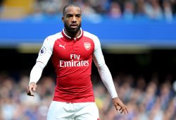 Alexandre Lacazette of Arsenal.