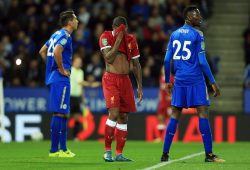 Georginio Wijnaldum of Liverpool looks dejected