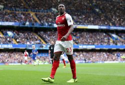 17h September 2017, Stamford Bridge, London, England; EPL Premier League football, Chelsea versus Arsenal; Danny Welbeck of Arsenal looks on PUBLICATIONxINxGERxSUIxAUTxHUNxSWExNORxDENxFINxONLY ActionPlus11932097