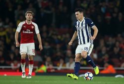 Gareth Barry (WBA) at the English Premier League match between Arsenal and West Bromwich Albion, at the Emirates Stadium, London, on September 25, 2017. PUBLICATIONxNOTxINxUK