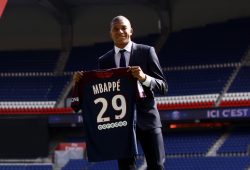 Paris Saint-Germain's new forward Kylian Mbappe speaks during a press conference on his presentation at the Parc des Princes stadium in Paris, France.
<P>
Pictured: Kylian Mbappe
<B>Ref: SPL1562379  060917  </B><BR />
Picture by: Splash News<BR />
</P><P>
<B>Splash News and Pictures</B><BR />
Los Angeles:	310-821-2666<BR />
New York:	212-619-2666<BR />
London:	870-934-2666<BR />
photodesk@splashnews.com<BR />
</P>