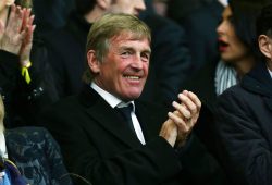 Kenny Dalglish of Liverpool looks on from the stand during the UEFA Europa League semi final second leg match between Liverpool and Villarreal played at Anfield, Liverpool on May 5th 2016