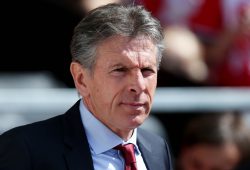 Southampton Manager Claude Puel during the Premier League match between Southampton and Stoke City played at St Mary's Stadium, Southampton on 21st May 2017