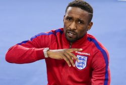 (PLEASE NOTE EMBARGOED 10.30PM SATURDAY)
Jermain Defoe of England during the press conference
