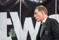 West Ham manager Slaven Bilic during the Premier League match between West Ham United and Brighton and Hove Albion at the London Stadium, London