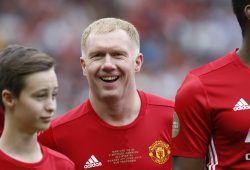 Paul Scholes back in the red shirt during the Michael Carrick Testimonial match at the Old Trafford Stadium, Manchester. Picture date: June 4th 2017. Picture credit should read: Simon Bellis/Sportimage PUBLICATIONxNOTxINxUK

Paul Scholes Back in The Red Shirt during The Michael Carrick Testimonial Match AT The Old Trafford Stage Manchester Picture Date June 4th 2017 Picture Credit should Read Simon Bellis Sportimage PUBLICATIONxNOTxINxUK