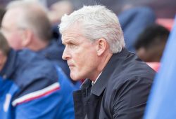 Stoke City v Bournemouth Premier League Mark Hughes of Stoke City during the Premier League match at the Bet 365 Stadium, Stoke-on-Trent PUBLICATIONxNOTxINxUK Copyright: xJamesxWilsonx FIL-10836-0007