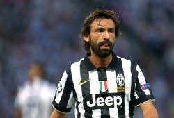 epa04789341 Juventus' Andrea Pirlo during the UEFA Champions League final soccer match between Juventus FC and FC Barcelona at Olympiastadion in Berlin, Germany, 06 June 2015.  EPA/INA FASSBENDER