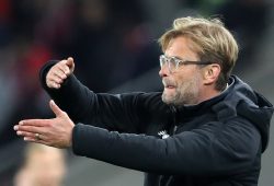 MOSCOW, RUSSIA - SEPTEMBER 26, 2017: Liverpool's head coach Jurgen Klopp reacts during the 2017/18 UEFA Champions League Group E Round 2 football match against Spartak Moscow at Otkrytie Arena Stadium. The game ended in a 1-1 draw. Artyom Korotayev/TASS 
All Over Press