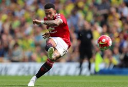 Memphis Depay of Manchester United - Norwich City v Manchester United, Barclays Premier League, Carrow Road, Norwich. 7 May 2016
Picture by Richard Calver