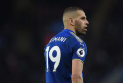 Islam Slimani of Leicester City.