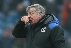 Gylfi Sigurosson is substituted by 
Everton manager Sam Allardyce