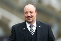 Newcastle United manager Rafael Benitez arrives ahead of the Premier League match between Newcastle United and Southampton at St. James's Park, Newcastle. Picture by Craig Doyle