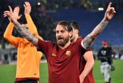 Daniele De Rossi celebrates victory