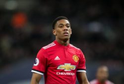 Anthony Martial of Man Utd during the Premier League match between Tottenham Hotspur and Manchester United ManU at Wembley Stadium, London, England on 31 January 2018. PUBLICATIONxNOTxINxUK Copyright: xAndyxRowlandx PMI-1786