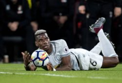 Paul Pogba of Man Utd during the Premier League match between Bournemouth and Manchester United ManU at the Goldsands Stadium, Bournemouth, England on 18 April 2018. PUBLICATIONxNOTxINxUK Copyright: xAndyxRowlandx PMI-1975-0053