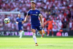Gary Cahill of Chelsea during the FA cup semi-final match at Wembley Stadium, London. Picture date 22nd April, 2018. Picture credit should read: Robin Parker/Sportimage PUBLICATIONxNOTxINxUK HIP_3072.JPG