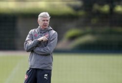 Arsenal s Arsene Wenger during the training session at the Arsenal Training Centre, London Colney. Picture date: 25th April 2018. Picture credit should read: David Klein/Sportimage PUBLICATIONxNOTxINxUK