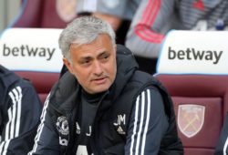 Manchester United manager Jose Mourinho during West Ham United vs Manchester United, Premier League Football at The London Stadium on 10th May 2018