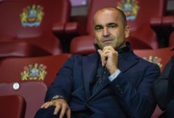 Roberto Martinez watches from the stands during the Premier League match between Burnley and Newcastle United at Turf Moor, Burnley, England on 30 October 2017. PUBLICATIONxNOTxINxUK Copyright: xJohnxBaguleyx 17440005