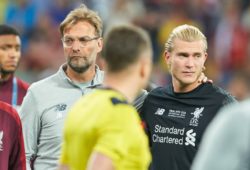 Juergen KLOPP, Trainer Liverpool , troestet Loris KARIUS, Liverpool 1 Emotionen, enttaeuscht, Enttaeuschung, Frust, frustriert, Trauer ,traurig, verzweifelt, Verzweiflung REAL MADRID - FC LIVERPOOL Fussball UEFA Champions League, Finale, Kiew, Ukraine, May 26, 2018 CL Season 2017 2018 *** Juergen KLOPP Coach Liverpool relieves Loris KARIUS Liverpool 1 emotions disappointed disappointment frustration frustrated sadness sad desperate desperation REAL MADRID FC LIVERPOOL football UEFA Champions League Final Kiev Ukraine May 26 2018 CL Season 2017 2018