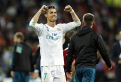 4.07601070 (L-R) Cristiano Ronaldo of Real Madrid during the UEFA Champions League final between Real Madrid and Liverpool on May 26, 2018 at NSC Olimpiyskiy Stadium in Kyiv, Ukraine 
IBL