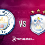 Manchester City saa vieraakseen sarjapaikastaan taistelevan Huddersfieldin
