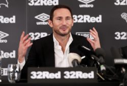 New Derby County manager Frank Lampard during the press conference