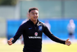 Jesse Lingard of England