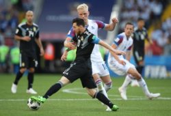 Football - 2018 FIFA World Cup WM Weltmeisterschaft Fussball - Group D: Argentina vs. Iceland Lionel Messi of Argentina is seen at Spartak Stadium (Otkritie Arena), Moscow. COLORSPORT/IAN MACNICOL PUBLICATIONxNOTxINxUK