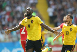 Match between Belgium and Tunisia Game in the second round of group G of the World Cup in Russia 2018 at the Spartak Stadium in Moscow, Russia.

Pictured: Romelu Lukaku
Ref: SPL5005903 230618 NON-EXCLUSIVE
Picture by: William Volcov / Brazil Photo Press / SplashNews.com

Splash News and Pictures
Los Angeles: 310-821-2666
New York: 212-619-2666
London: 0207 644 7656
Milan: +39 02 4399 8577
photodesk@splashnews.com

World Rights,