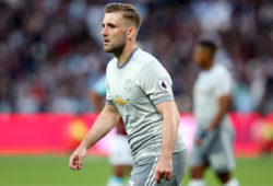 Luke Shaw of Manchester United.