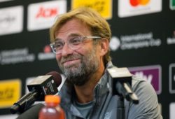 Jurgen Klopp during the Liverpool Press Conference before the International Champions Cup match between Manchester United and Liverpool at the Michigan Stadium, Ann Arbor