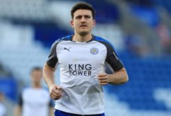 19th April 2018, King Power Stadium, Leicester, England; EPL Premier League Football, Leicester City versus Southampton; Harry Maguire of Leicester City PUBLICATIONxINxGERxSUIxAUTxHUNxSWExNORxDENxFINxONLY ActionPlus12015485