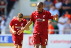 Fabinho of Liverpool reacts in frustration during the pre season match at the Swansway Chester Stadium, Chester. Picture date 7th July 2018. Picture credit should read: Matt McNulty/Sportimage PUBLICATIONxNOTxINxUK