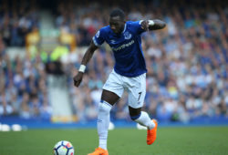 Everton midfielder Yannick Bolasie (7)  during the Premier League match between Everton and Southampton at Goodison Park, Liverpool. Picture by Craig Galloway
