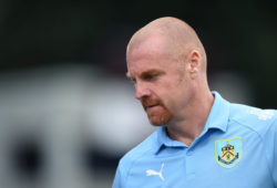 Sean Dyche manager of Burnley.