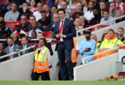 Arsenal Manager Unai Emery